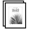 Americanflat 2 Pack of Picture Frames with Mat - Plexiglass Cover